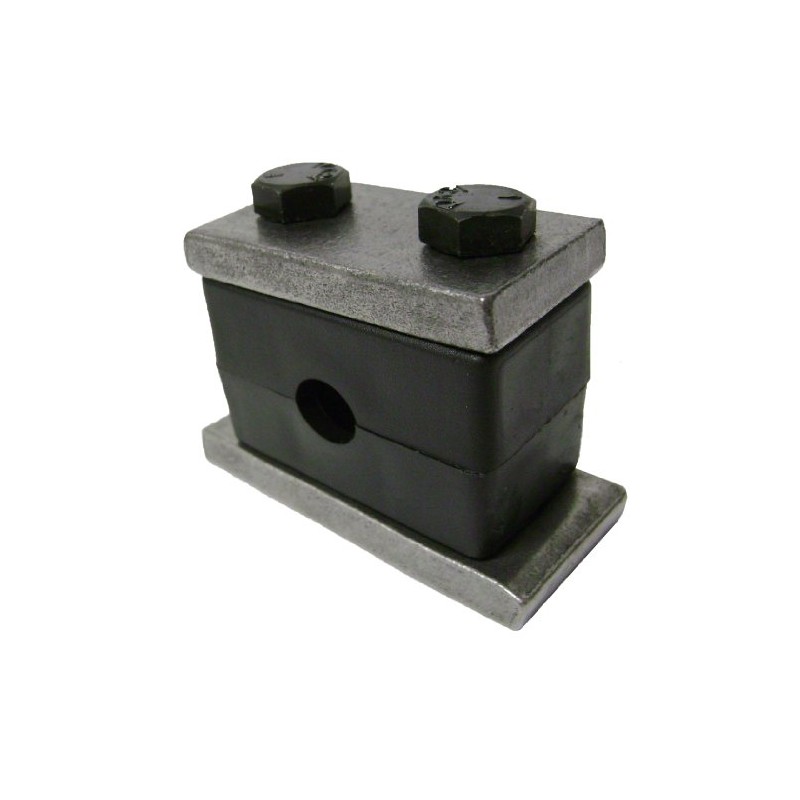 Behringer Heavy Series Pipe Clamp, Polypropylene with Plain Carbon Steel