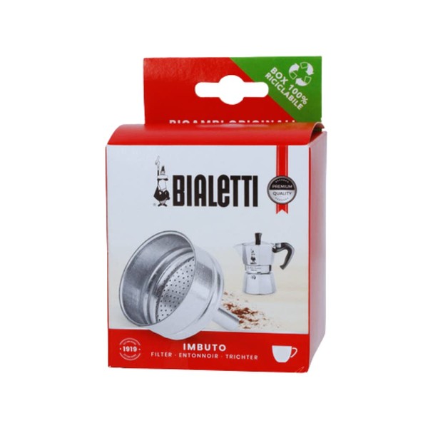 BIALETTI エスプレッソメーカー 交換用 パーツ モカエキスプレス 2カップ用 ろうと 0800132 約5.1×5.1×5.7cm