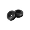 X AUTOHAUX Pack of 250 Rubber Grommets Double-Sided Cable Protector