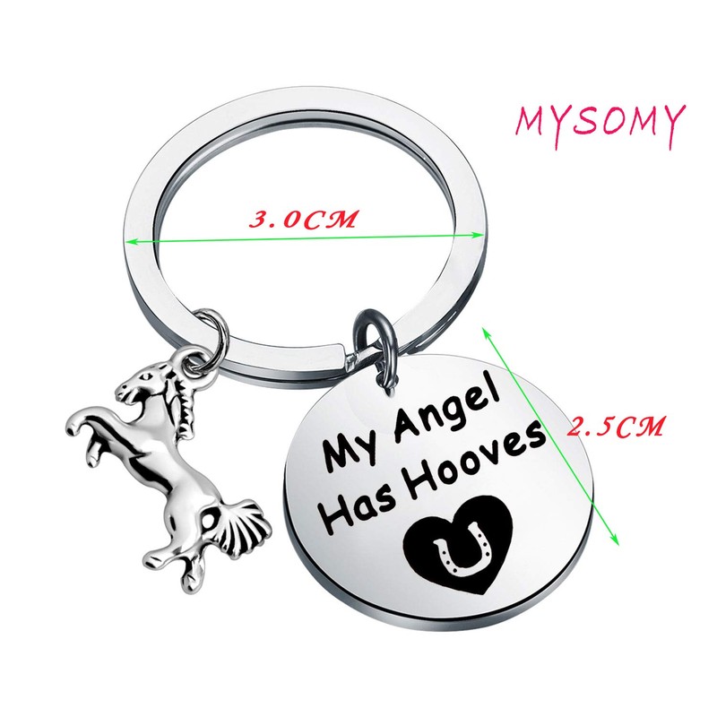 MYSOMY Horse Memorial Jewelry Loss of Horse Sympathy Gift in