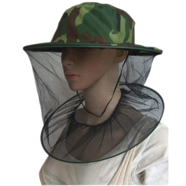 PPX Beekeeper Mask Cap Hat 2 Pack Camouflage Beekeeping Mask