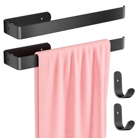 Gvolatee Set of 2 towel holders for bathrooms