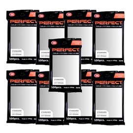 KMC 100 pochettes Card Barrier Perfect Size Soft Sleeves, 9 Packs/Total 900 pochettes