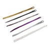 Hair Tinsel Kit Colorful Shiny Glitter Strands Portable Fairy Hair