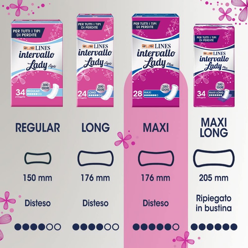 Lines Range Lady Maxi Pack of 28