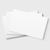 Pack of 50 Blank Flash Cards White (85 x 55
