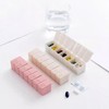 Simple Portable Weekly Pill Vitamin Case by Day Pill Case 6ea