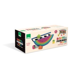 VILAC - Fruit Shape Box - Andy Westface - Toy for Toddlers - 1 Box of Watermelon Shapes + Wooden Fruit - Educational Games for Children Made of Wood - Toy for Children from 18 Months - 7425