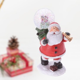 Envenzo Christmas Snow Globe Santa Magical Table Decoration, Loving Details, Hand-Painted Perfect Christmas Centre piece by Envenzo (Santa With Trumpet)