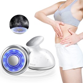 Kiboer Facial Facial Beauty Device, Total Care, Facial Body, Thighs, Ultrasonic, RF, EMS Vibration, LED Included, 1 Unit, Multi Function, 6 Modes, 3 Strengths, Skin Care, Whole Body Esthetics, IPX6 Waterproof, Respect for the Aged Day, Mother's Day, Gift