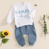 XIXIMAON Mamas Boy Outfits 2pcs Baby Boy Fall Spring Clothes
