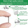 Zmbroll M3 Socket Head Cap Self Tapping Screw Silver Grade