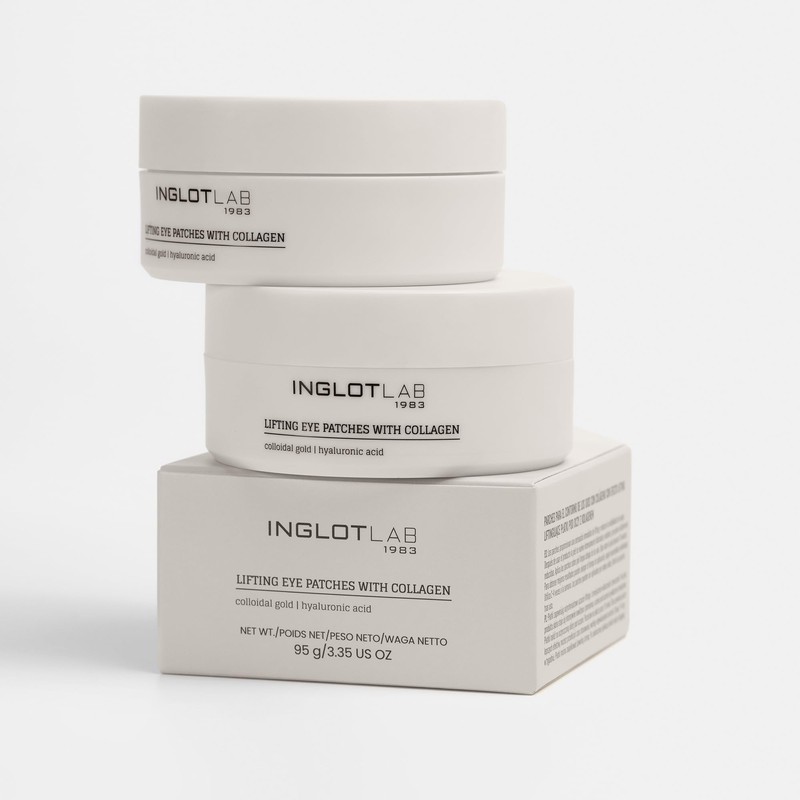 Inglot Lab Lifting Eye Patches With Collagen - Intensive Hydration