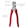 Gardner Bender GCP-3400 High Leverage Linemens Pliers & Crimping Tool,
