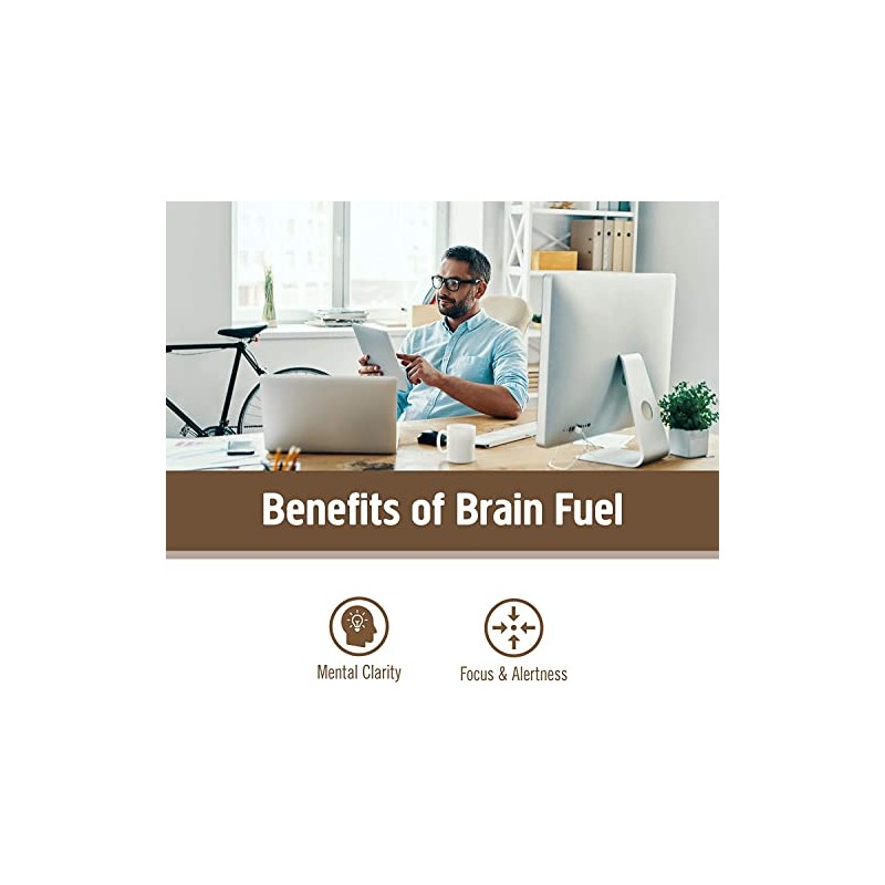 Om Organic Mushroom Nutrition Brain Fuel Superfood Daily Boost Capsule,