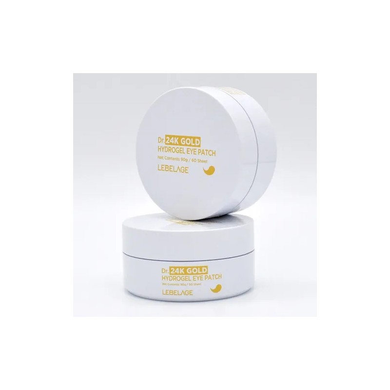 Parches Para Ojos Coreana De Hidrogel Con Oro 24k 90g