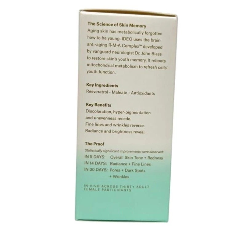 Ideo Skin Memory Serum 30 ml/1oz - New In Box