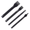 OHPHCALL 4pcs DIY Leather Hole Punch High Durable Punching Tools