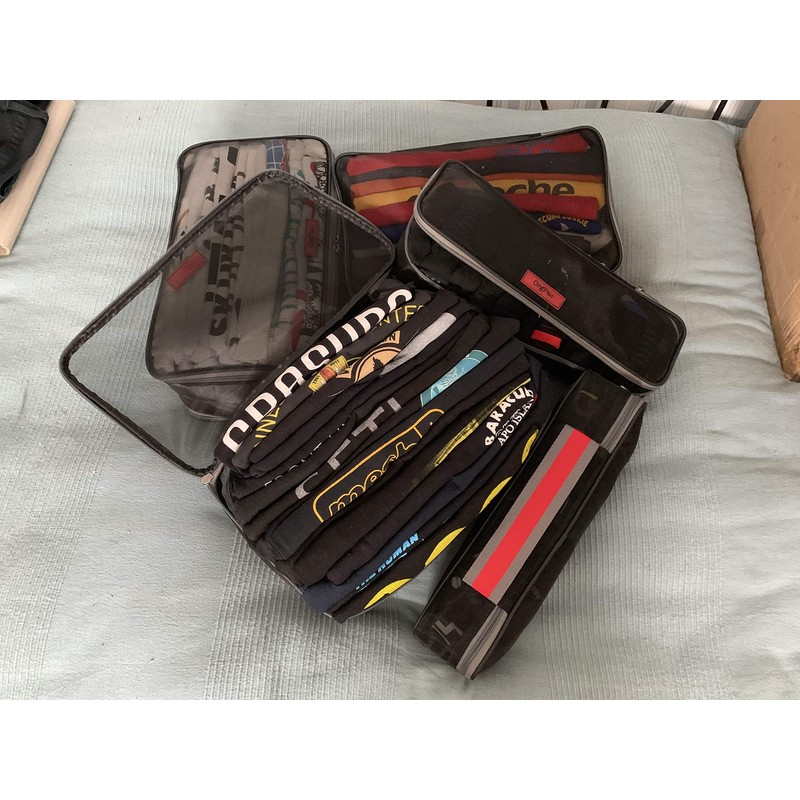 LeanPac® OrgPac 1 Piece Fine Mesh Travel Organiser Packing Cube