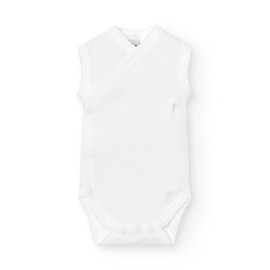 BABIDU Body Neonato con Spalline 100% Cotone Anallergico, Body Neonato e Prematuro con Chiusura ad Incrocio, Tessuto Morbido e Traspirante, Abbigliamento Unisex Neonato e Bambina