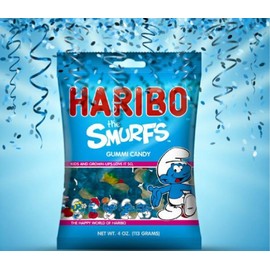 Haribo Candy, The Smurfs, 4 Ounce