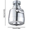 Kitchen Faucet Aerator - 4.72 Inches, ABS Sink Attachment