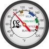 London Sip RiteTemp Gooseneck Kettle with Thermometer, Thin Spout Ideal