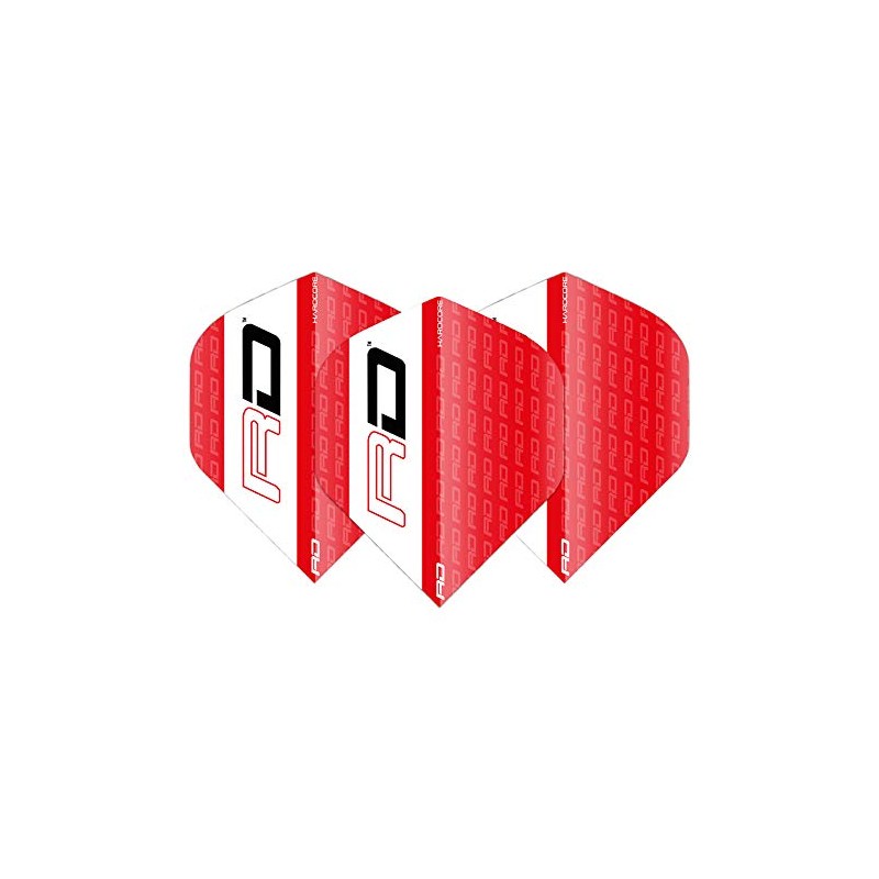 Hardcore XT - Juego de plumas para dardos (12 dardos