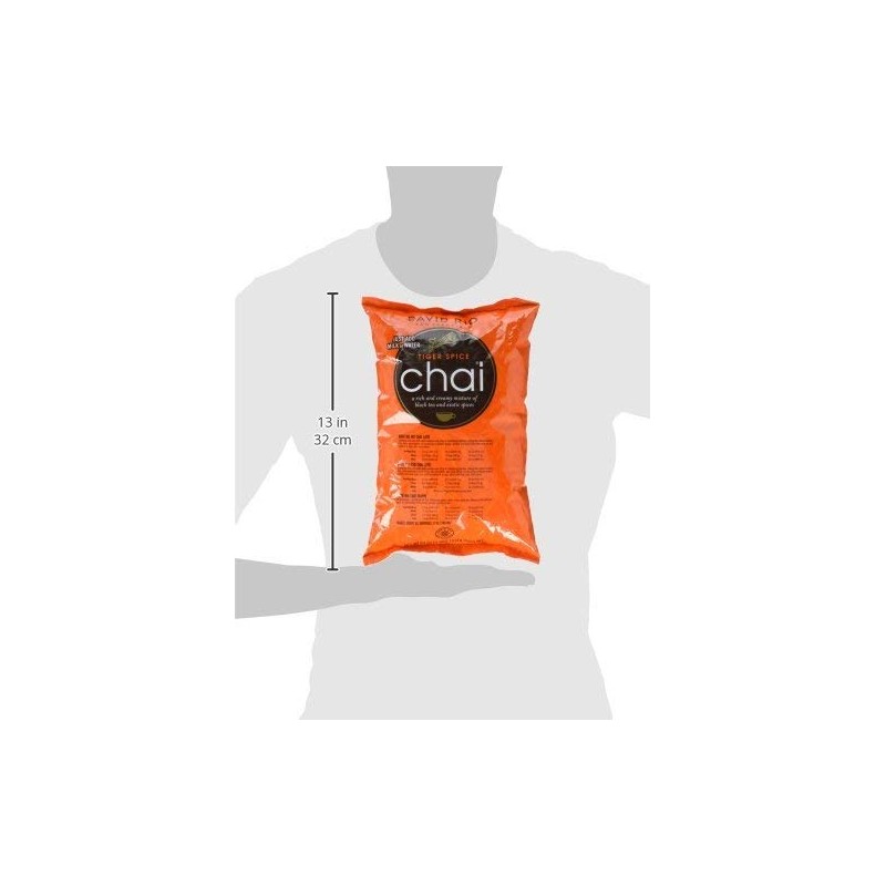 David Rio Food Service Bag Tiger Spice Chai, 1 Pack