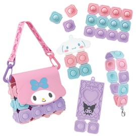 Bandai Push Pop Life Sanrio Characters Set