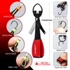 SAMSFX Aluminum Saltwater Fishing Pliers Locking with Quick Nail Knot