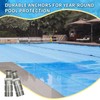 304 Stainless Steel Pool Cover Anchors,Corrosion-Resistant & Durable for Inground