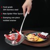 Collfa Cooking Skimmer 304 Stainless Steel Spider Strainer Handheld Metal