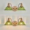 XIEDUN Green 2 Light Vanity Light Bathroom Light Vintage Bathroom