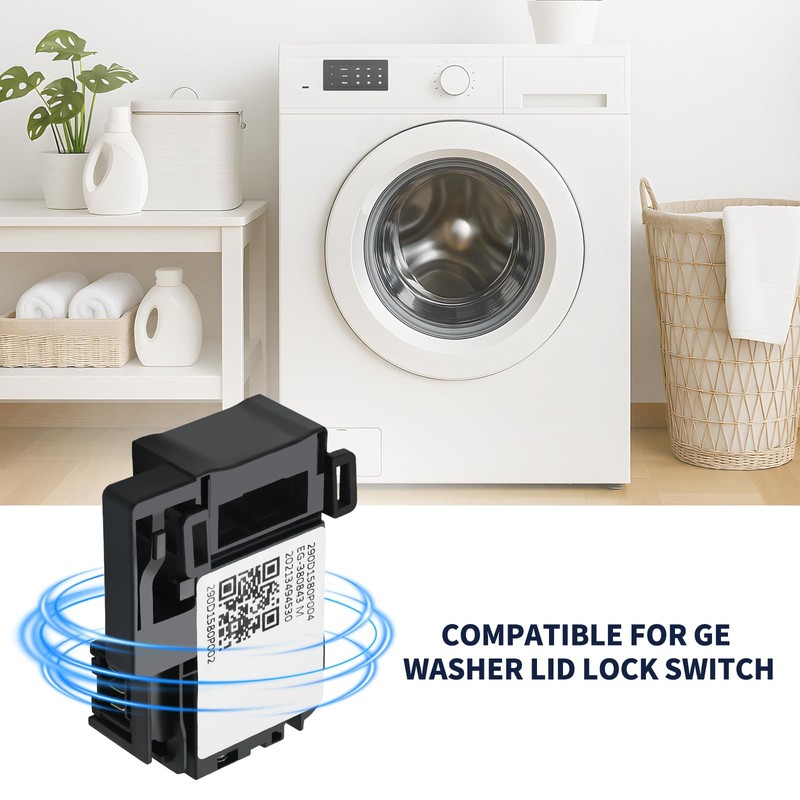 HPUY WH01X27954 Washer Lid Lock Switch Compatible for GE Washer