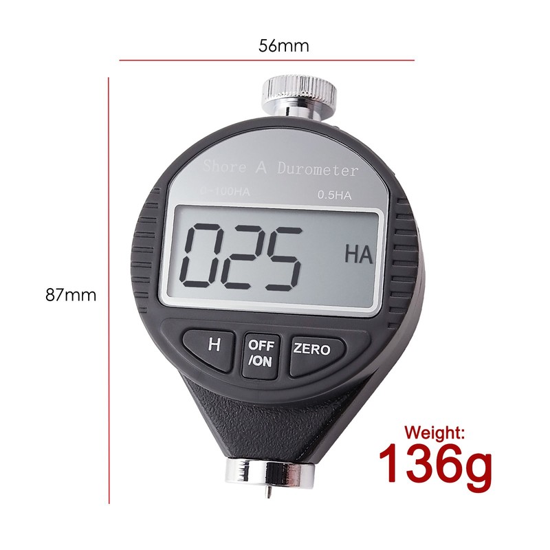 Gain Express Durometer Tester Shore A Hardness Tester, Rubber Tire