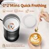4 In 1 Electric Milk Frother Steamer - Hot and