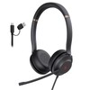 Yealink UH37 USB Headset with Mic,Wired Headset with Noise Cancelling