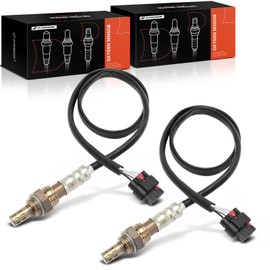 A-Premium - Sensor de oxígeno O2 compatible con Ford Expedition 2015-2017 y Lincoln Navigator 2015-2018, 3.5L, aguas abajo izquierda y derecha, juego de 2 piezas