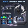 Translation Earbuds Real Time, 3 in 1 Ai Language Translator