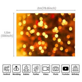 Glitter Background Party Photography Background Vinyl Bokeh Professional Newborn Baby Portrait Studio Props Theme Video Studio Props Birthday Background HGB19