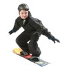 Emsco Group ESP 110 cm Freeride Snowboard - Adjustable Bindings