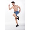 Arloesi Pantalones cortos deportivos de algodón para hombre, 5.5 pulgadas,