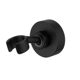 Weirun Shower Head Holder Handheld Shower Wand Holder Shower Handle Holder Wall Mount,Shower Sprayer Holder Brass RV Shower Adjustable Bidet Spray Head Holder Showerhead Holder,Matte Black