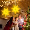Pack of 2 Folding Star Christmas Paper Star Lampshade, 45