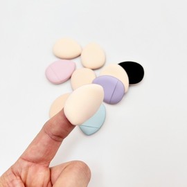 Finger Puff (10P) for Cushion Foundation & Blusher Makeup Puff 3ea