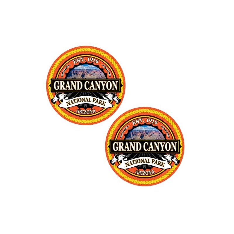 2X Grand Canyon National Park Stickers