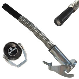 TRUTZHOLM Flexible pouring spout with strainer for all standard 5 L, 10 L and 20 L metal canisters, Jerrycan closure, petrol and diesel