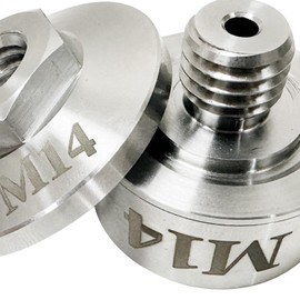 JISADER x Lock Adapter Angle Grinder Adapter Sturdy Simple to Use Grinder Lock Thread Adapter for Drum Wheel Parts, A