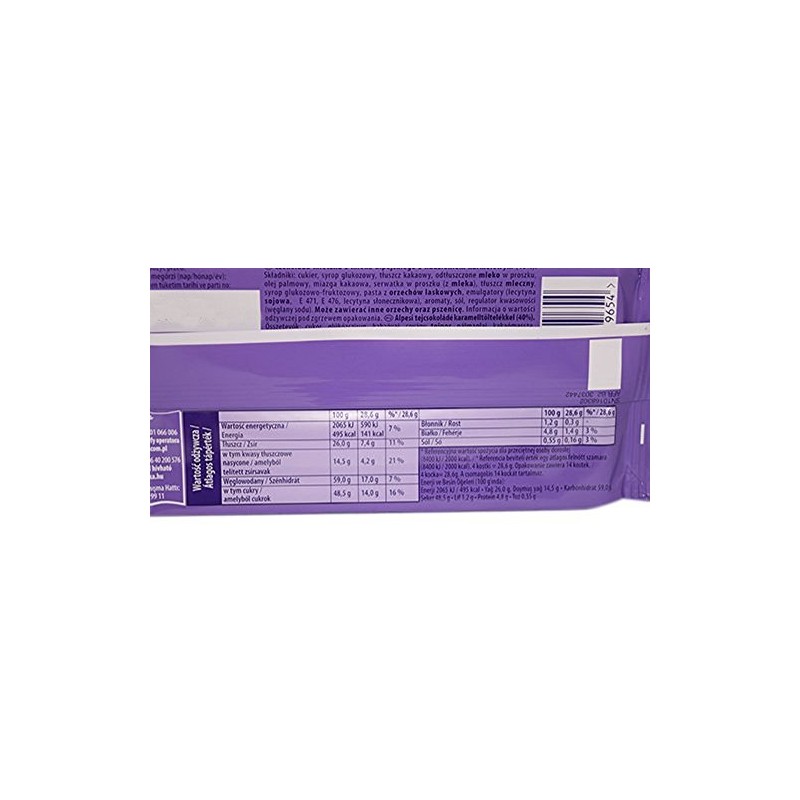 Milka Caramel 10-pack
